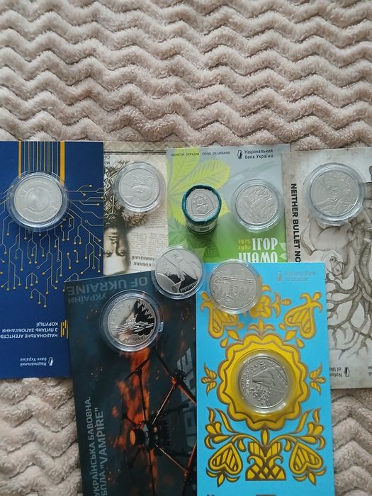 Лот монет НБУ  ціна за всі