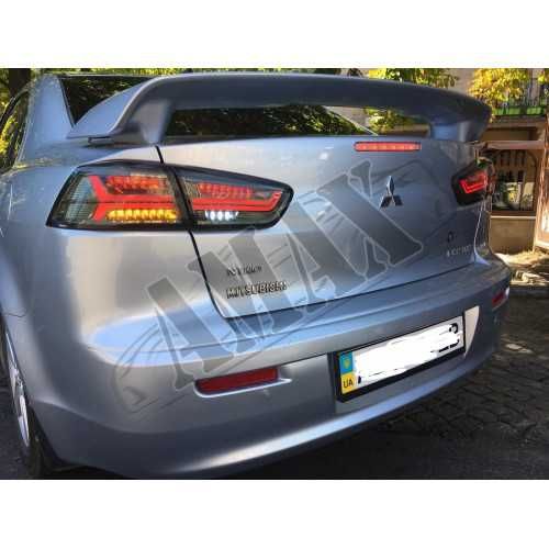 Задние фонари фары LED-ALL SMOKE Mitsubishi Lancer X ОПТИКА