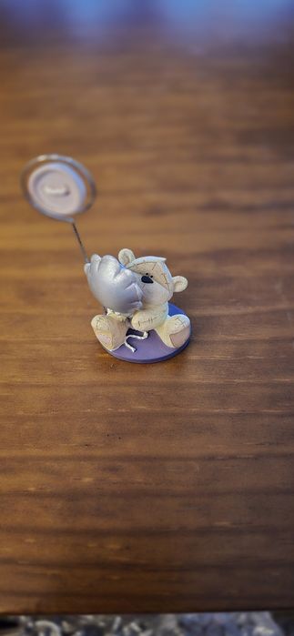 Bonecos porta retrato Fizzy Moon de resina