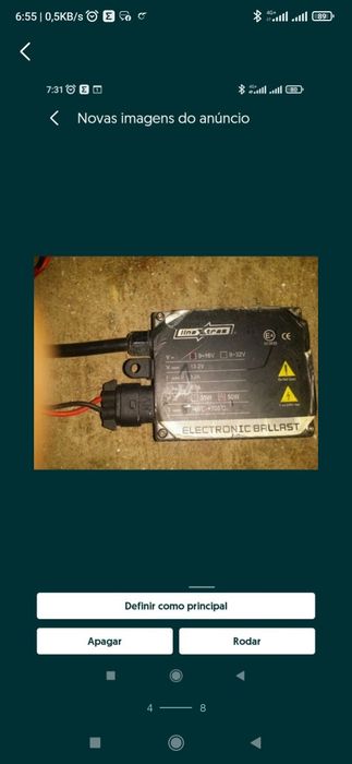 Radio de carro, carregadores de telemóvel, xenon h7óveis etc