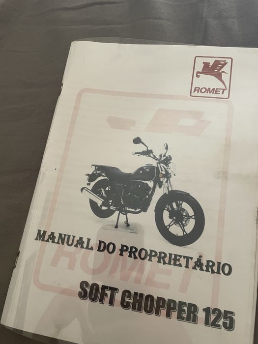 Mota 125cc - Romet Soft Chopper 125