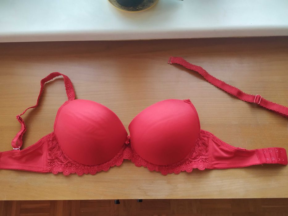 Czerwony biustonosz Kris Line 65 F