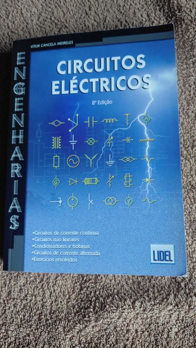 Livro - Circuitos elétricos 8 ª Edição  -Victor Cancela Meireles