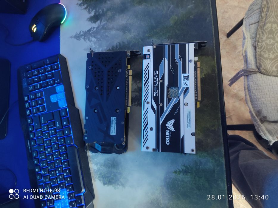 Відеокарти rx 470sapfir 4gb і rx 570 xfx 4gb