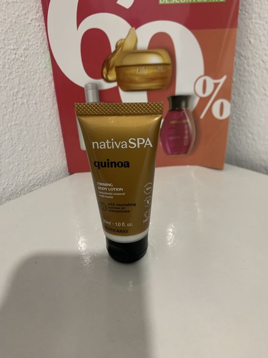 Kit NativaSPA Quinoa:Esfoliante+Firming Bodylotion