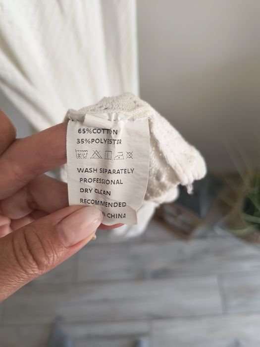 Biała maxi sukienka w rozmiarze S