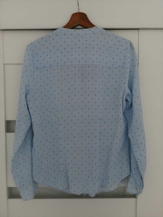 Koszula damska w paski pionowe Wiskoza Primark błękitna rozm. 42/XL