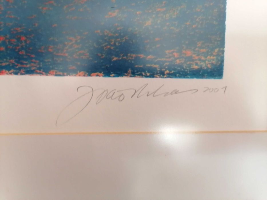 Serigrafia - Prova de Autor - João Ribeiro