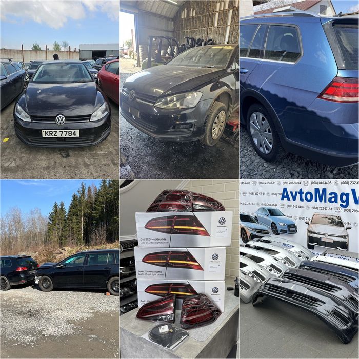 Авторозборка Golf 7 USA Європа GTI GTD E-GOLF гольф 7 універсал хечбек