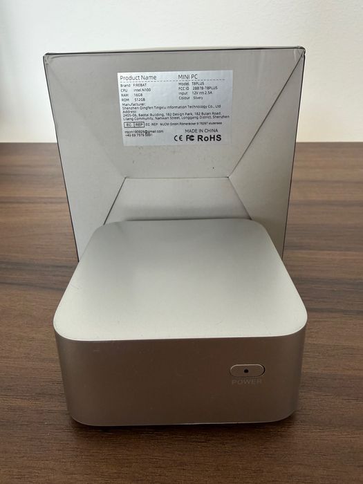 Mini PC Firebat T8 Pro Plus, Intel N100, 16GB RAM, 512GB SSD NVME