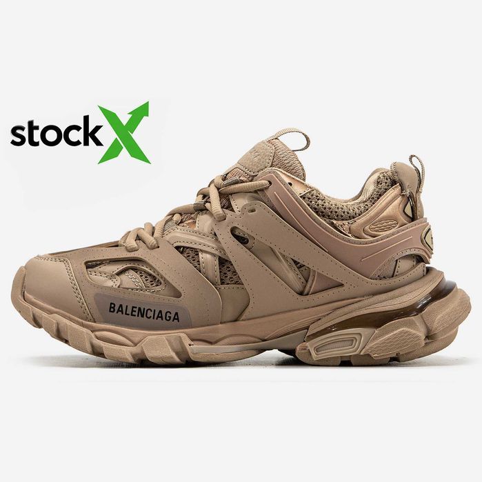 Женские кроссовки Balenciaga Track Brown Premium. 36-41