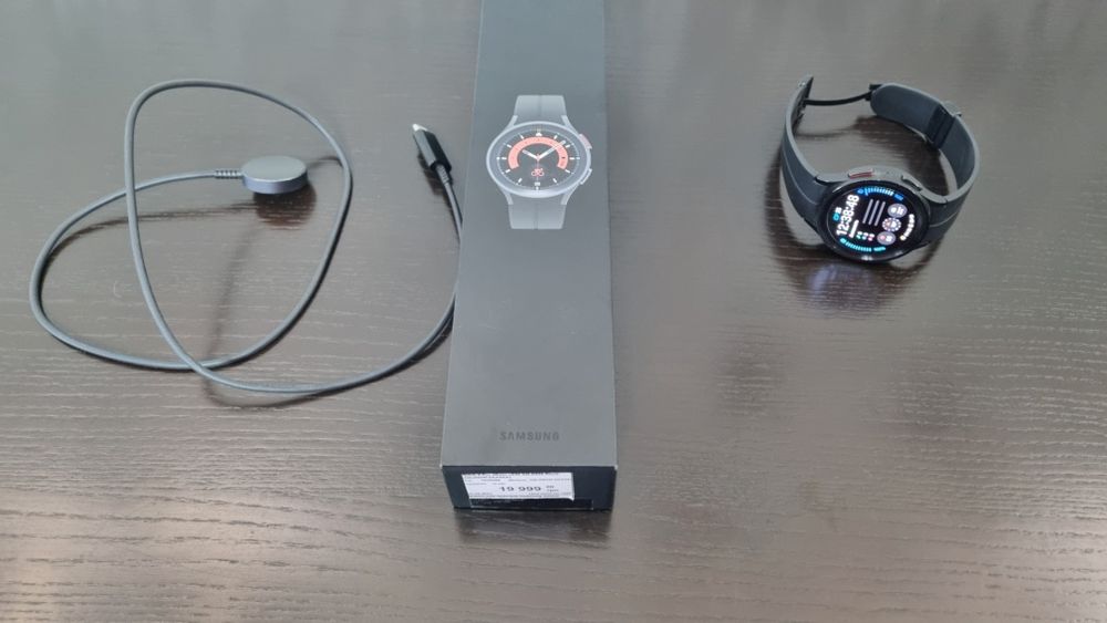 Samsung Galaxy Watch 5 Pro 45mm eSIM SM-R925 Black (SM-R925FZKASEK)
