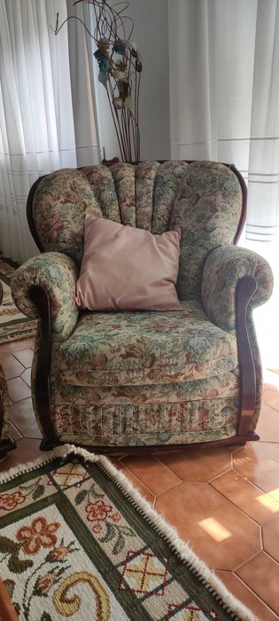 Sofás vintage com sofá cama