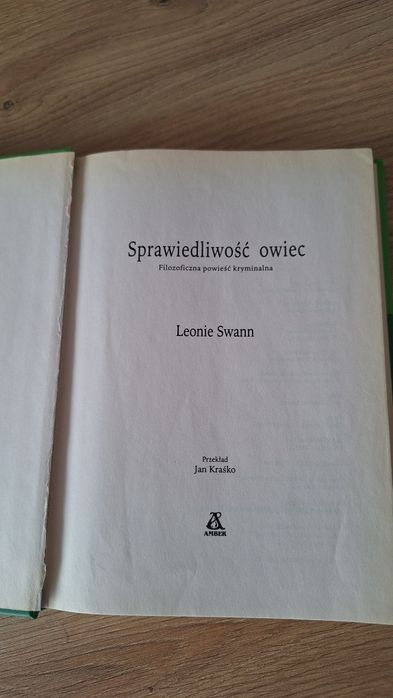 Sprawiedliwość owiec Leonie Swann