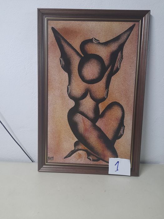 Quadros em tela pintados à mão