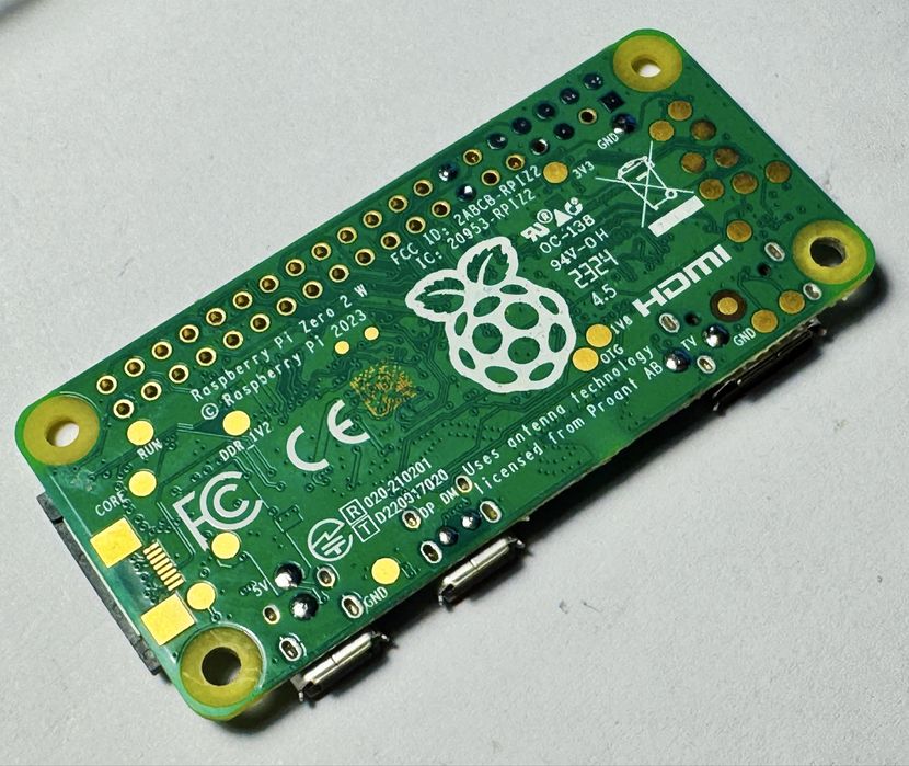Raspberry Pi Zero 2W мікрокомпьютер плата повністю робоча WiFi USB micro Micro HDMI