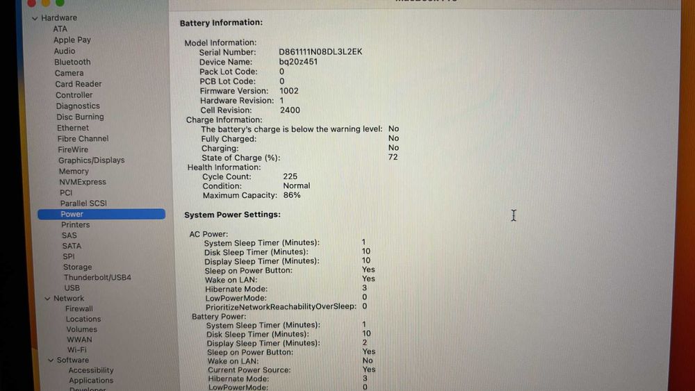 Macbook PRO M1 13" 2020 16GB 256GB Touch Cinza Sideral