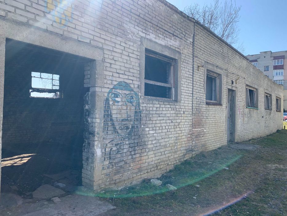 Будівля колишньої котельні 188,7 кв.м м.Яворів, вул.Європейська (Воз'єднання), 2А