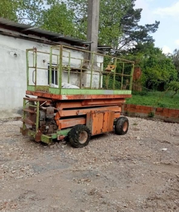 TROCA para desocupar/fim de actividade PLATAFORMA  A DIESEL