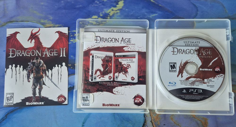 Диск з грою Dragon Age Origins Ultimate ps3 awakening всі dlc