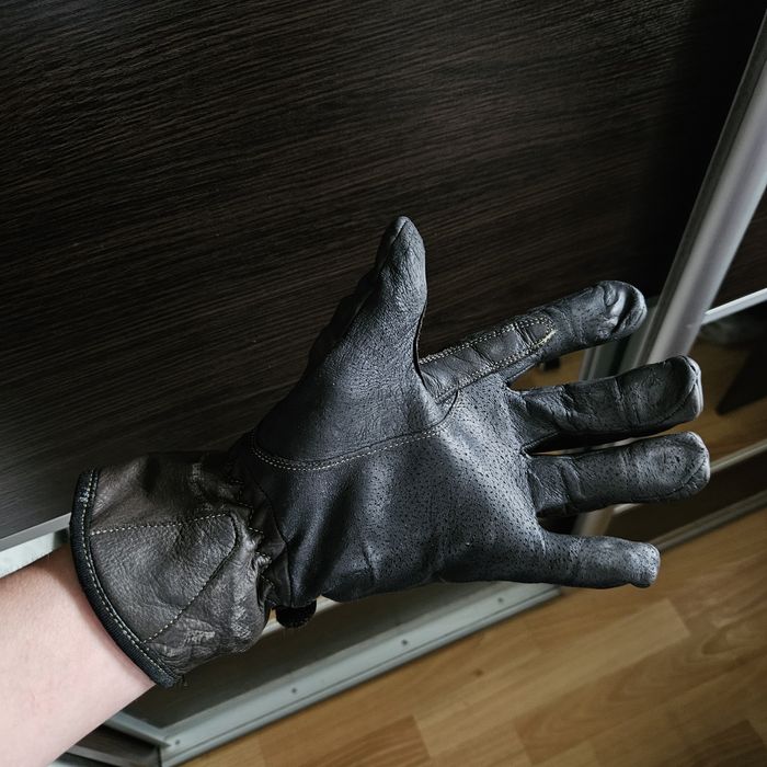 Чоловічі шкіряні мото перчатки Gericki мужские