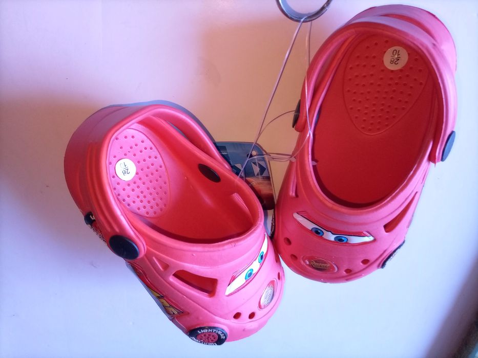 Clogs chinelos sandálias Disney Cars