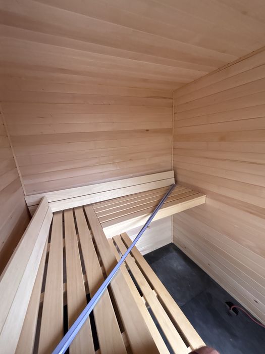 PILNA SPRZEDAŻ 53 000 zł SAUNA 8 × 2,5 m | HARVIA WiFi