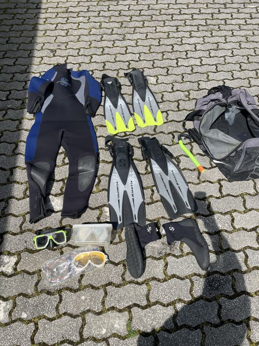 Equipamento de mergulho