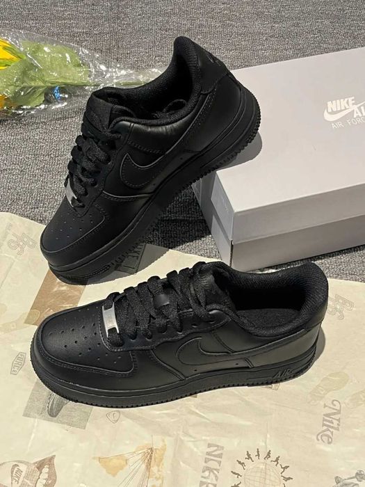 Buty sportowe Nike_Air_Force_1_Low_Supreme_Black R.40