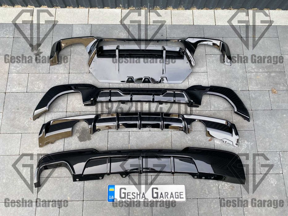 Дифузор g02f30G20f32f33f36f10f11g30f90g11g12 спойлер накладка M paket