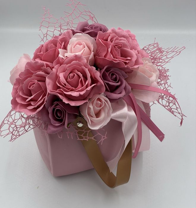 Kwiaty mydlane w torebeczce