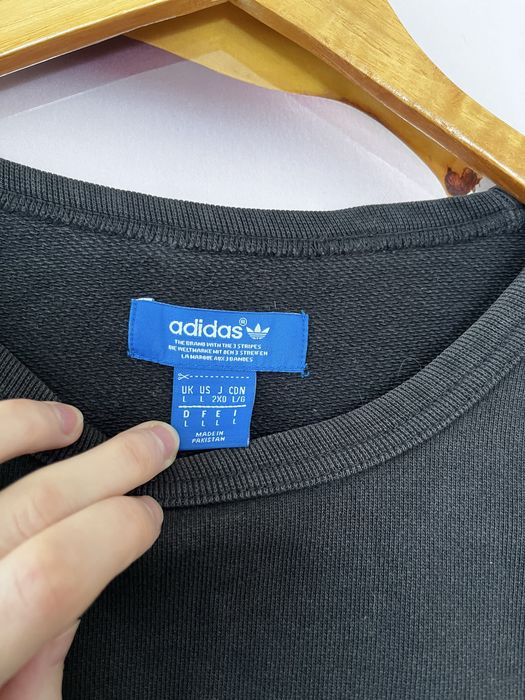 Szara bluza adidas oversize