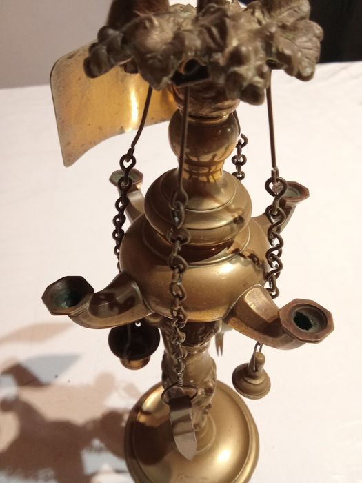 Lamparina de Azeite, em bronze