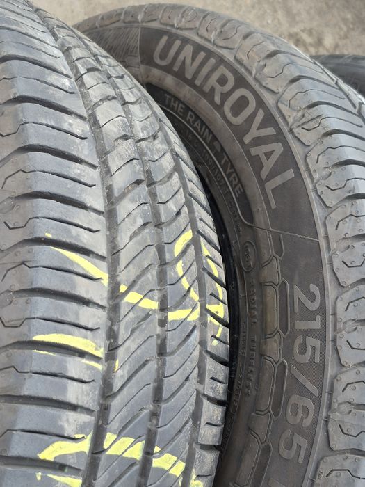 Opony letnie Uniroyal 215/65r16c para 2024r +Gratis