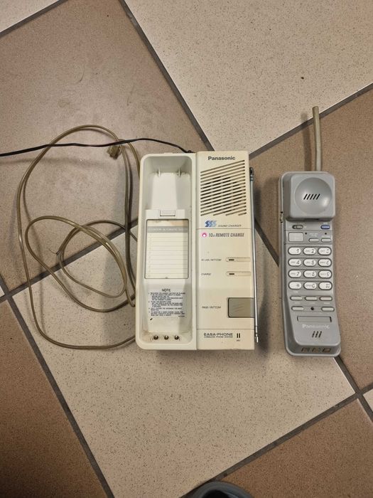 Telefon stacjonarny Panasonic Easa Phone KX 3720H