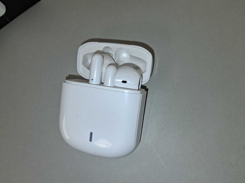 N113 Słuchawki Bezprzewodowe Douszne TWS V5.1 V66 Etui Powerbank