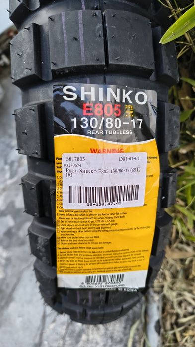 Pneus shinko E 805 adventure trail