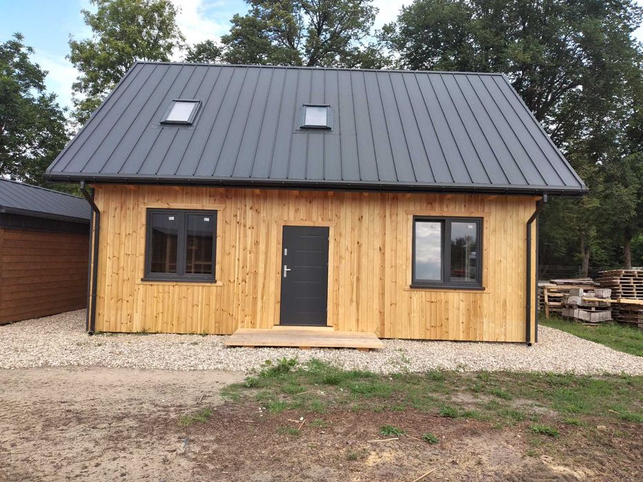 Dom drewniany stan surowy zamknięty