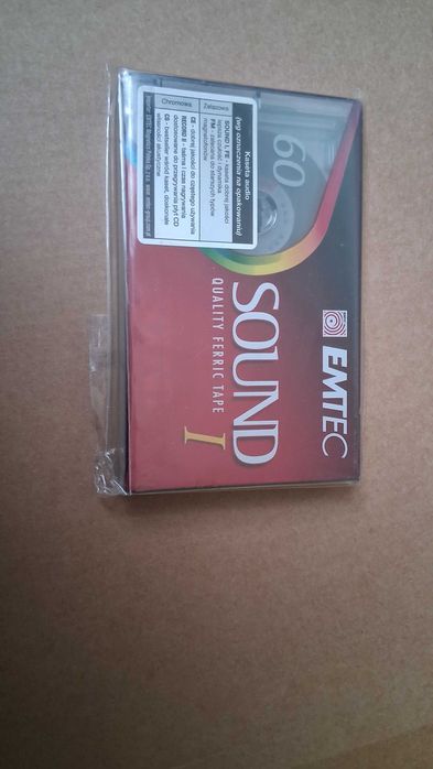 Kaseta magnetofonowa 
EMTEC 60 - NOWA