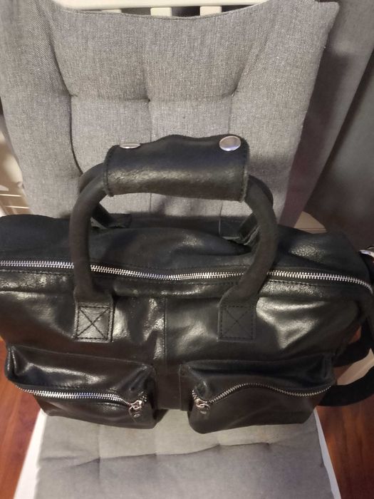 Продам сумку-портфель, саквояж з натуральної шкіри