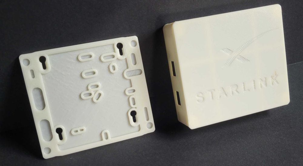 Корпус для источника питания  Starlink Dishy и PoE-инжектора
