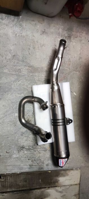 Pełny układ wydechowy honda crf