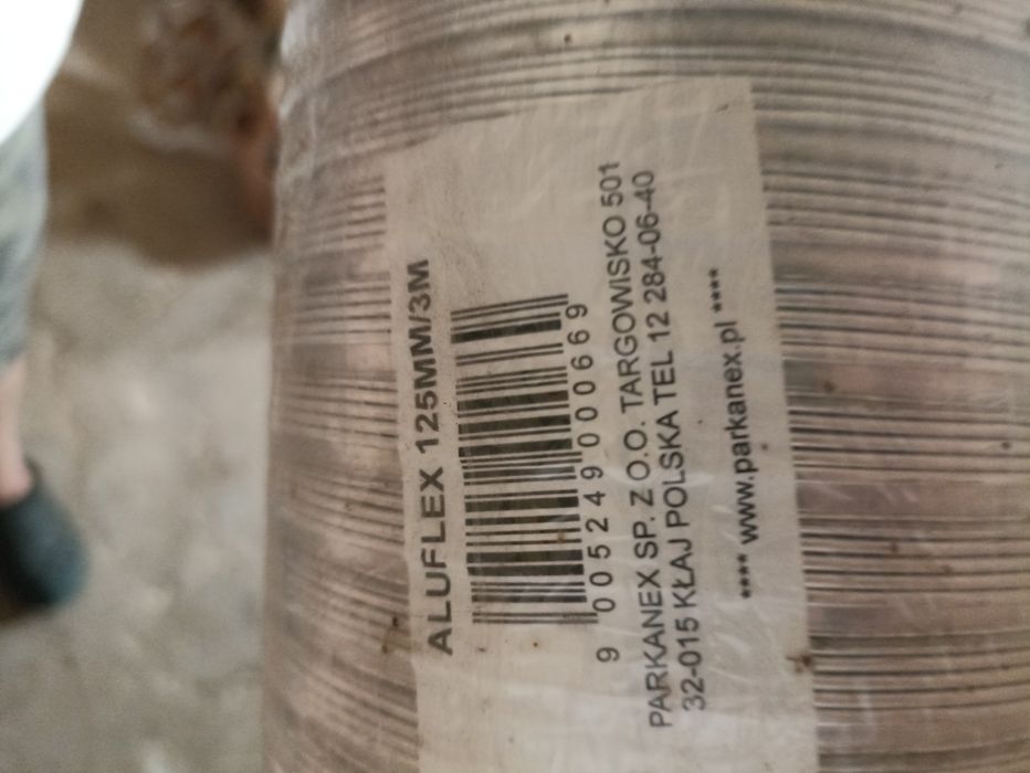 Róra aluminiowa nowa