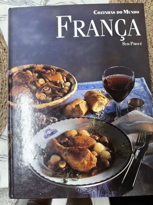 Coleçao de livros culinaria pelo mundo