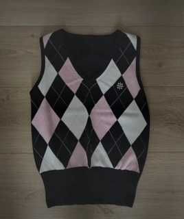 Sweter w kratkę Backswing