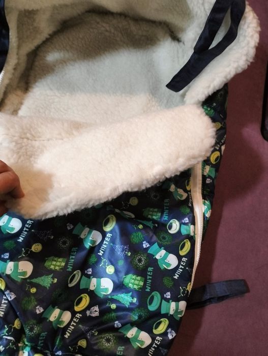 Конверт та муфта зимові в коляску, санки