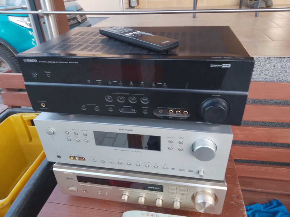 Amplituner Yamaha RX -V367 stan bardzo dobry. uszkodzony.