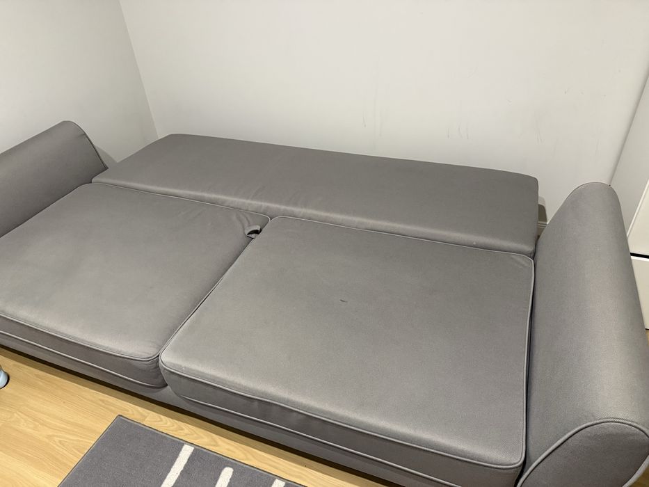 Sprzedam sofe kanape rozkladana szara Agata meble