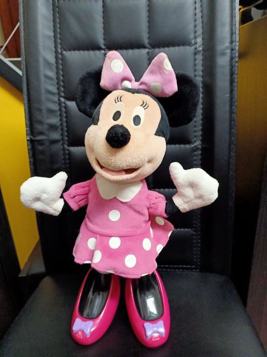 Boneca pelúcia Minnie menina criança