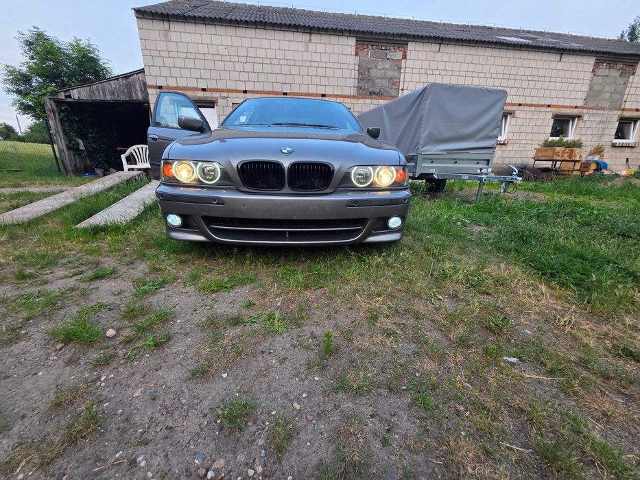Zderzak Przedni Przód Maska BMW E39 M PAKIET LIFT 472/7 SterlingGrau